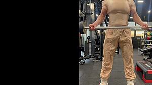 milf goddess body workout grind leads to sweaty hardcore fucking