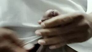 hey ashira's hairy asian pussy looks so pretty in this bedroom call video sex 😍💦 close up moans