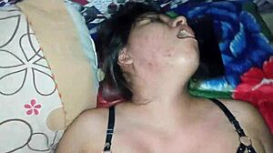 hotwife's big ass tempts stranger while cuckold watches her get roughly fucked