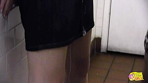 two lesbians heat up toilet then serve food teasingly