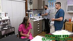 nurse tyler lynn making dr canada beg for her big cock domination? 