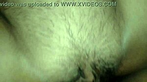 Guy rubs clit then fucks pretty student's shaved pussy creampie