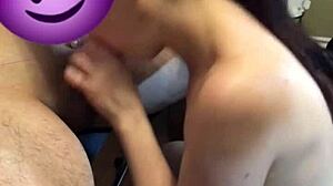 Latina Slut Dances Then Swallows Husband's Hot Cum Load!