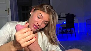 russian milf's perfect body bent over takes brutal anal pounding from huge cock deepthroat to cum