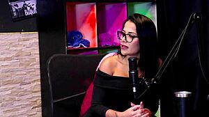 no one noticed her face at the gym sister got mad discovering the fetishes mia luz watch on sheer red
