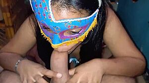 i convinced my best friend for her juicy blowjob and she loved it
