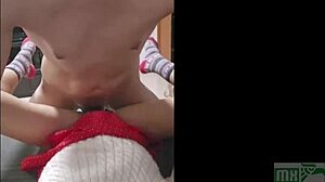 Latina Petite Wife Squirts on Monster Cock in Homemade Cuckold Fuck!