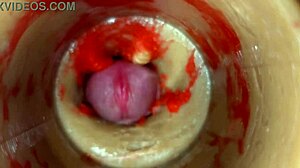 camera shoved deep in my tight pussy catching that huge cum explosion blast 4k