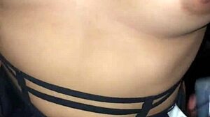 i flashed my tanned latina ass at swingers house then sucked boss cock while hubby jerked