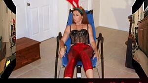sexy slutty candi annie pounds pussy in hardcore christmas photoshoot