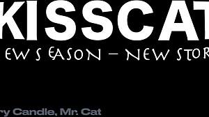 what if kisscat catches cherry candle riding her husband in secret bedroom romp?
