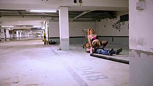 german curvy maria gail bends over huge ass for risky mmf car parking 3some pounding
