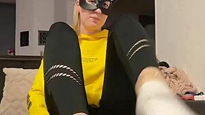 barefoot dirty socks feet fetish with nike socks girl smelly delight