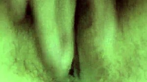 What makes her hairy pussy drip so wildly during orgasm?