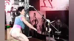 try not to cum watching strong muscular milf kortney olson's thick athletic ass shake in this hot compilation