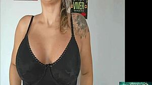 Mama Solo Punheta Guided By Big Tits Brazilian Cougar Milf