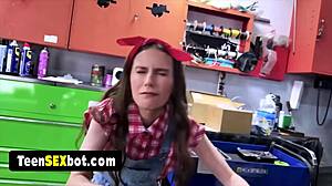 hey petite sia wood, does stepdaddy's cock feel good in your tight teen hole?