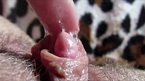 big clit throbs to intense closeup orgasm