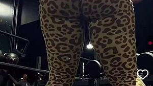 Sexy Big Ass Workout Tease at the Gym on Instagram