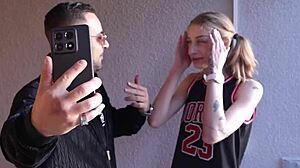 i stretched that basketball girl's tight pussy with my huge cock quick