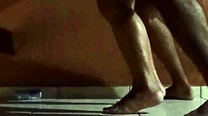 wow couple fucks hard on hotel balcony new year's eve!