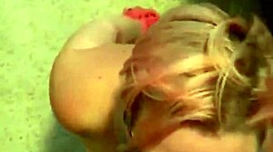 BLINDFOLDED SLUT GAGS ON MONSTER BBC FACE FUCKED DEEP!