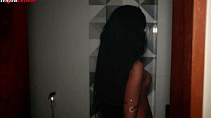 Bad Latina Moans Ecstatically from Big Dick Fuck and Facial
