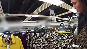 ADORABLE CZECH TEEN SEDUCED IN SHOP STRIPTEASED PANTIES RIPPED POUNDED HARDCORE POV