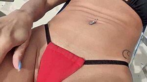 Beach dogging tinder guy rams athletic brunette doggystyle