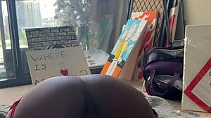 i can't take this fuck machine pounding my tight ebony pussy