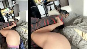 Outdoor BBQ Sparks Couple's Steamy Bed romp