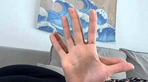 moms pretty bound friend moans deeply throating my cock hands tied behind her back sucking hungrily