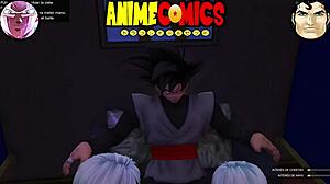 Goku Black Pounds Prostitutes with Monster Cock