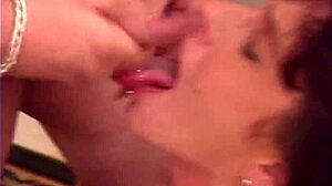 Wife's Wild Blowbang: Swallows Every Cum Load!