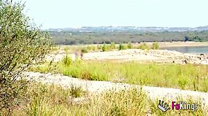 Swamp Heat Makes Petite Briseida Myers Crave Nudist Outdoor Fuck