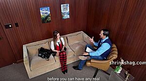 patient's roleplay therapy with cute doctor turns into wild fucking