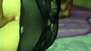 indonesian babe sneaks into friend's dorm for wild play