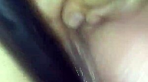 Neighbor's Clit Throbs as She Cums Hard with Toys