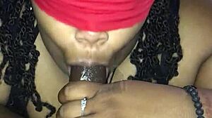 Cheating bbw wife sucks that cock so sloppy then takes it deep in her tight wet pussy while hubby's at work