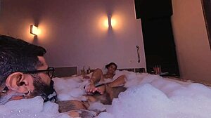 pounding curvy marybutt's wet pussy deep in the steamy hydro pool
