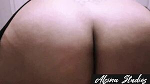 he sneaks in at night with step-aunt locking doors for huge cock ride
