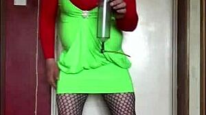 sissy crossdresser mark returns begging for another man's hot piss swallow it all