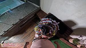 meu amigo me fodeu loucamente depois da festa junina - cleo cadillac