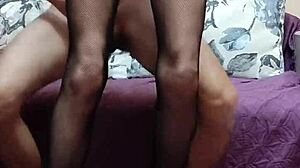Skinny Mature Bitch In Stockings Homemade Wife Passion!