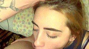 Step Daughter Sloppy Deepthroat Blowjob Gagging Face Fucked Messy