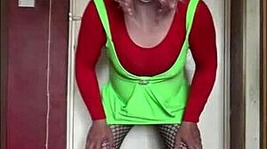 sissy crossdresser mark returns begging for another man's hot piss swallow it all