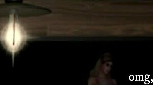 Stepmom sneaks into bed for late night sex with son