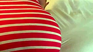 panties tease her petite body lines
