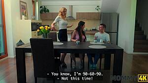 hey milf, which pussy tastes sweeter – mine or the young boy's? let's taste!