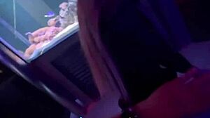 Swing house visit turns into huge cock anal pounding frenzy